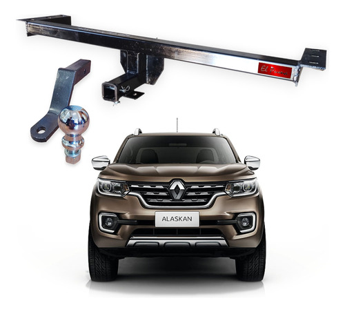 Enganche Trailer Liviano Renault Alaskan (incluye Bocha)