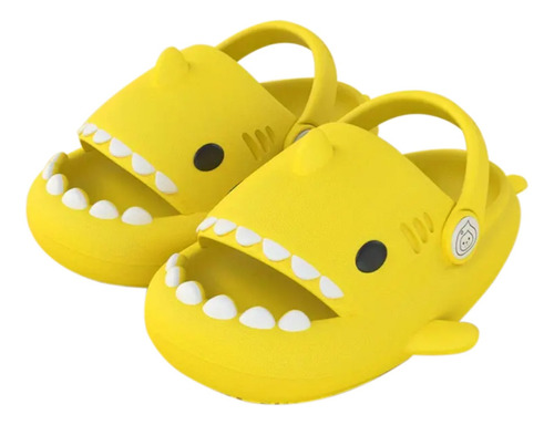 Sandalias Tiburón Para Niños Chanclas Shark Comodas Hogar