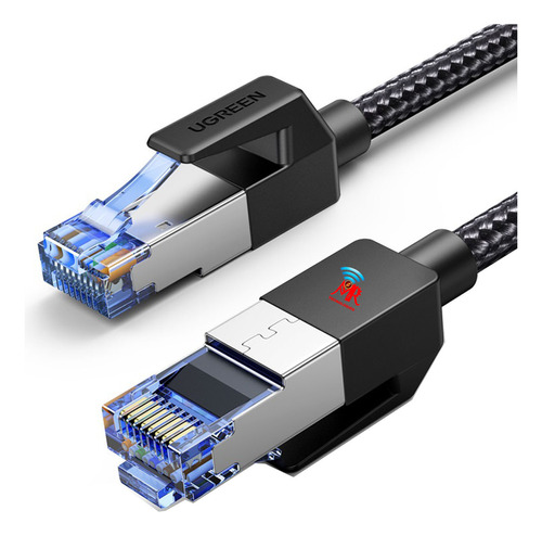 Cable Lan Ethernet Rj45 Cat 8 40 Gbps 2000mhz 10 Mt Ugreen