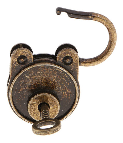 Imagen 1 de 8 de Candados De Bronce Vintage Mini Lockers Hardware Para Bolsa