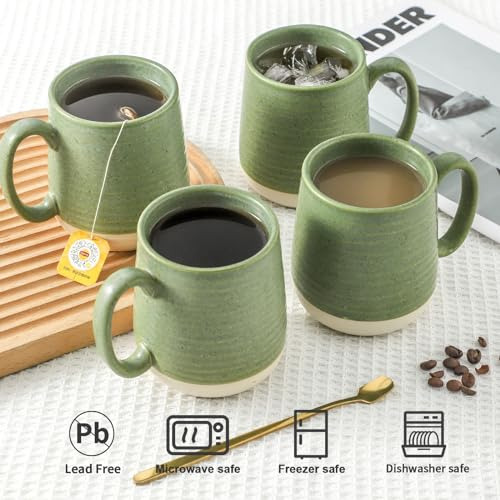 Tazas De Café De Porcelana Hasense Juego De 4, Tazas De Caf