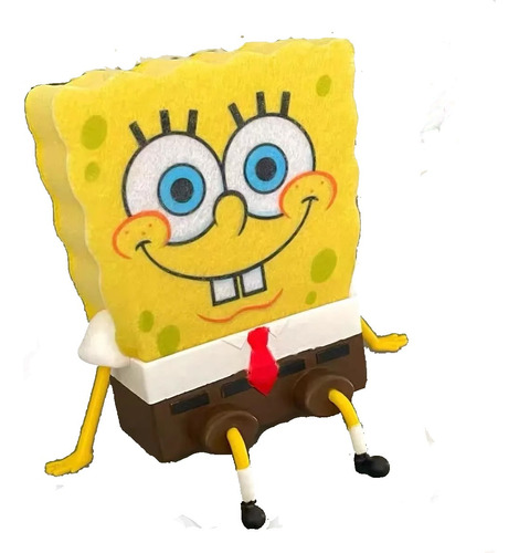 Porta Esponja De Bob Esponja Para Cocina O Baño C/esponja