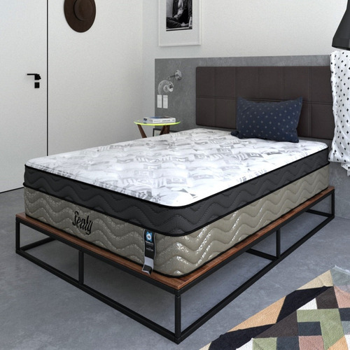 Colchón Queen Size Sealy Ortopédico Foam De Alta Densidad