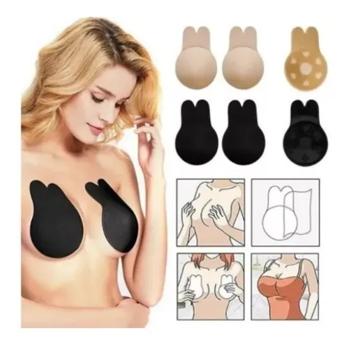 Sutiã Adesivo Invisível Levanta Seio Push Up Silicone Oferta