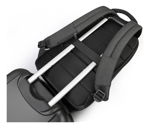 Mochila Tigernu Ejecutiva Para Notebook Negro T-b3611