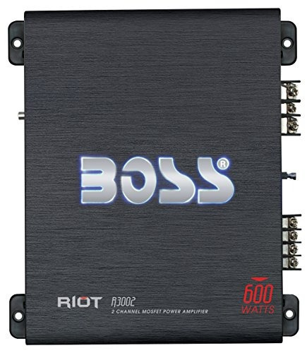 Amplificador Para Carro Boss Audio R3002, 600 Vatios, 2