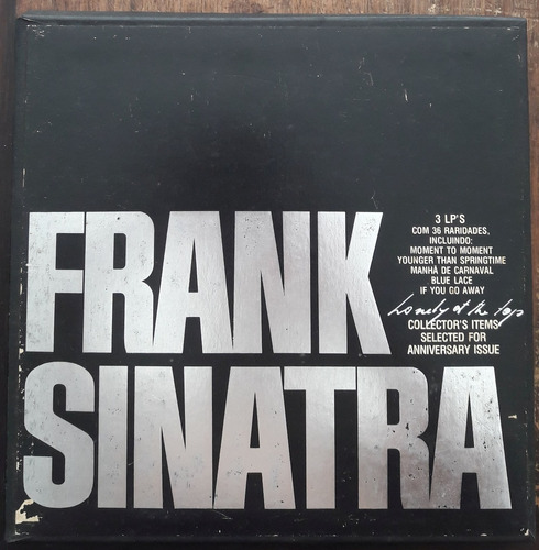 Box 3x Lp Vinil (nm) Frank Sinatra Lonely At The Top Br 1979