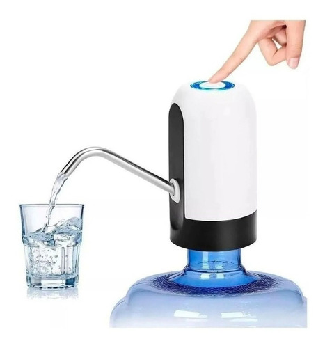 Bomba Dispensador Usb Agua Electrónico Recargable Botellón A