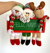 Comprar Adorno De Navidad Colgante Santa Reno Muñeco De Nieve 