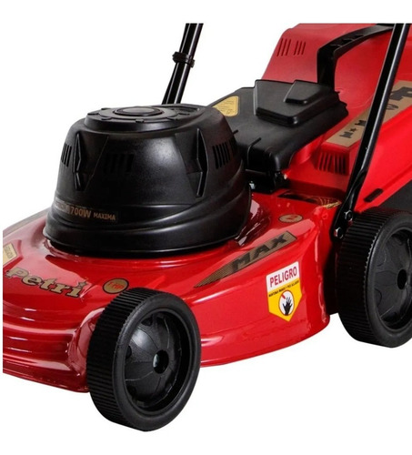 Imagen 2 de 9 de Cortadora De Pasto Eléctrica Petri 1 Hp 3005004 Con Bolsa