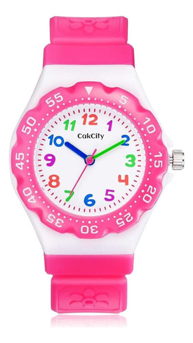 Cakcity Reloj Para Niños Impermeable Lindo Reloj De