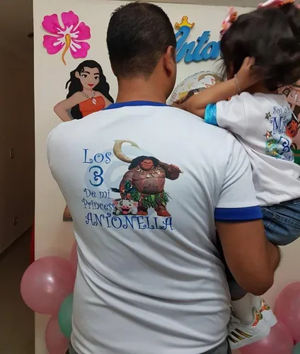 Franelas estampadas para cumpleaños hot sale