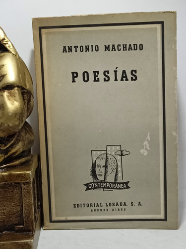 Poesias - Antonio Machado - Libro Antigüo - Obras Completas 