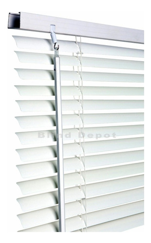 Cortina Pvc Blanca Angosta 120x125