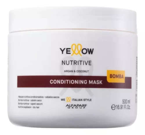 Yellow Nutritive Mask 500ml - Máscara Nutritiva - Para Cabelos