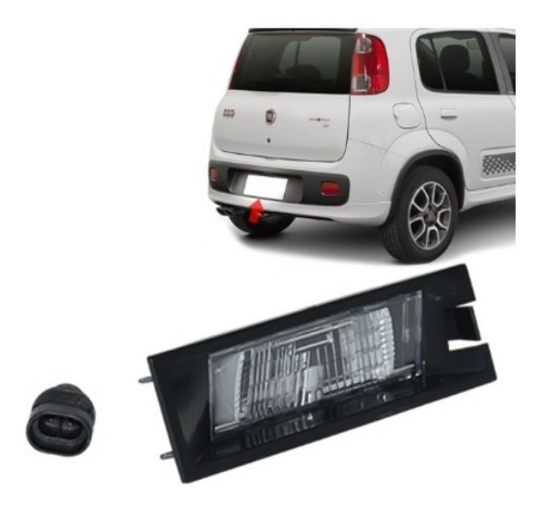 Lanterna Luz De Placa Fiat Novo Uno Palio Attractive