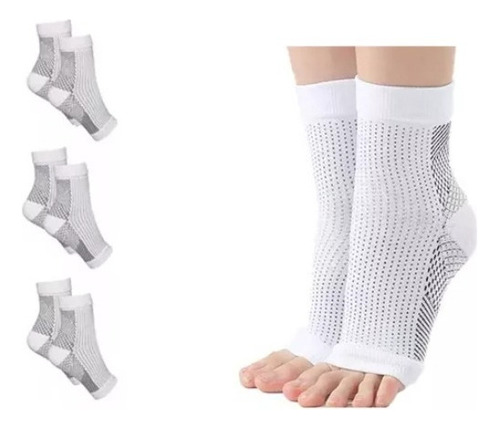 Deportivas Calcetines Compresion Fascitis Plantar 4 Pares