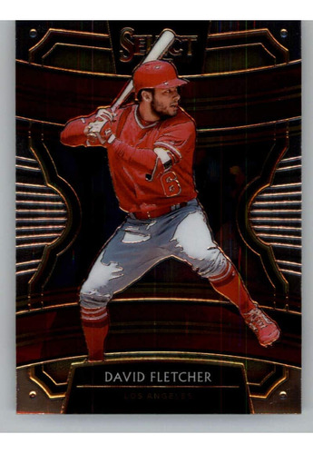 2020 Select Baseball 82 David Fletcher Los Angeles Angels Ni