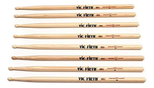 Vic Firth Compre 3 Pares De Baquetas 5a Y Obtenga 1 Par De 5