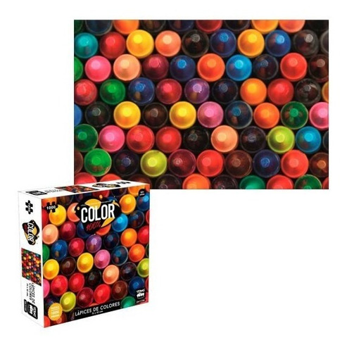 Rompecabeza Color - Lapices De Colores 1000 Piezas Toyng
