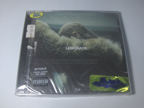 Beyonce Lemonade Cd + Dvd Original De Coleccion Con Sticker