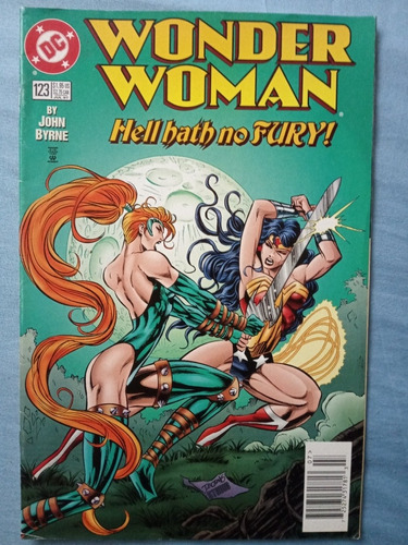 Dc Wonder Woman N° 123 John Byrne Original Ingles V.f