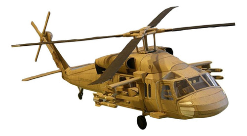 Uh-60 Modelo De Avión 1:33, Rompecabezas De Juguete,