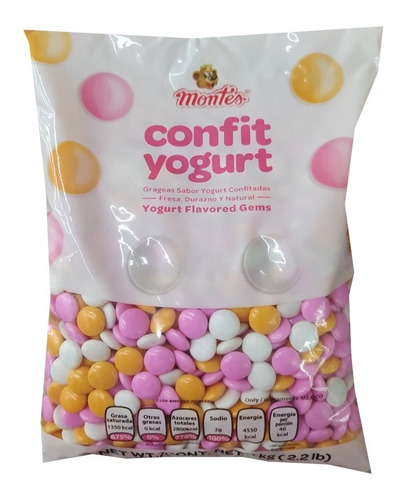 Confit Yogurt Montes Bolsa 1kg