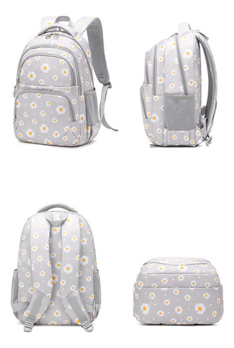 Bonito Kit De Mochila Para Computadora Femenina Con Flores T