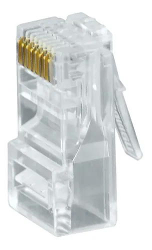 Conector Red Plug Terminal Rj45 Cat 5e Bolsa X 1000 Unidades