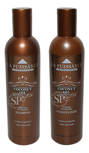 La Puissance Kit Coconut Oil Shampoo + Acondicionador 