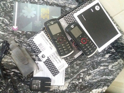 Motorola I335 Rádio Nextel 2 Aparelhos Caixa + Manual