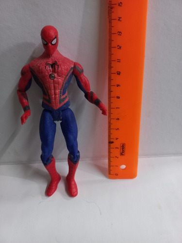 Muñeco Spiderman Hombre Araña Articulado Sin Luz