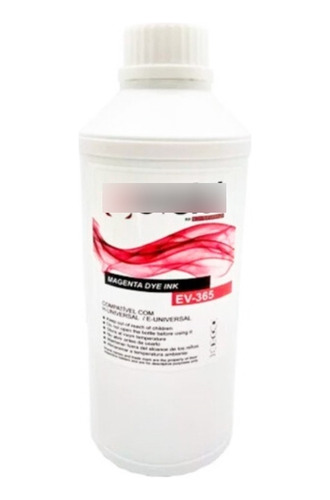 Tinta Recarga Compativel 664 L355 L365 Magenta 1l