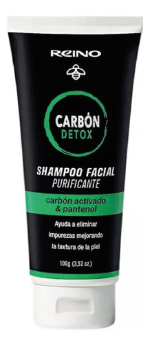 Shampoo Facial Purificante - Carbón Detox - Reino