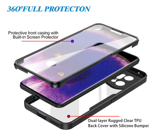 B Funda Para Oppo Reno 4z 5z 7 360 Paquetes Completos