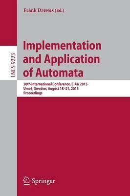 Libro Implementation And Application Of Automata - Frank ...