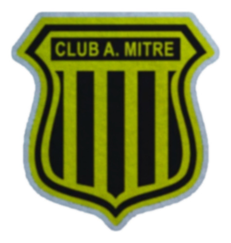 Parche Escudo Felpa Para Coser 6cm Set X4 Equipos Arg001 Mitre Santiago Del Estero Mitre Santiago Del Estero