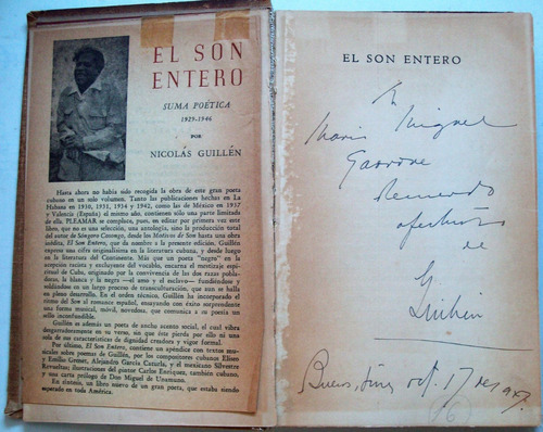 Nicolas Guillen Libro Firmado Y Dedicado El Son Entero (13)