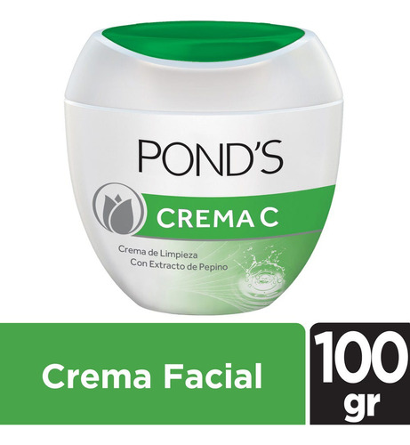 Pack X 3 Unid Crema Facial  C Pepinos X100gr Ponds