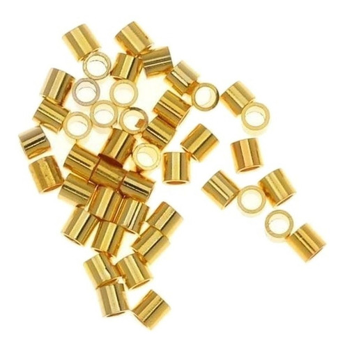 Imagem 2 de 5 de 1000 Fixadores Dourado Para Montagem De Lustres