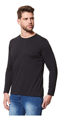 Imagem 2 de 4 de Kit Camisetas Masculinas 5 Camisas Basica Gola Redonda