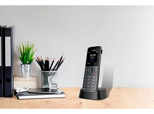 Teléfono IP inalámbrico Dect Yealink W73h con pantalla