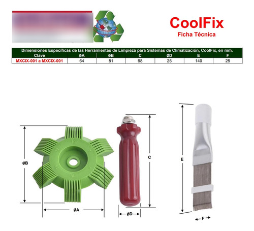 Cepillo Desacoplable , Mxcix-004, 4 Pzas, 6 Accesorios, Plás
