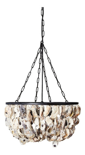 Creative Co-op Oyster Shell Candelabro Pequeño