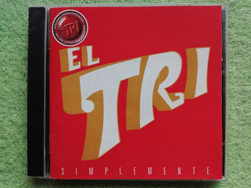 Eam Cd El Tri Simplemente 1985 Album Debut + Cancionero 2006
