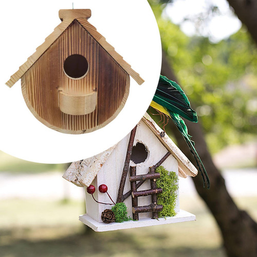 Casa De Madera Para Pájaros, Casa De Colibríes, Cabaña