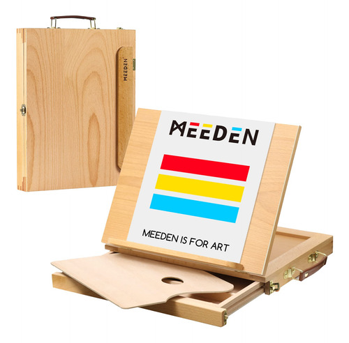 Meeden Caballete De Mesa Para Bocetos, Caballete De Madera D