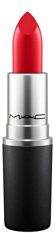 Labial MAC Satin Lipstick color mac red satinado