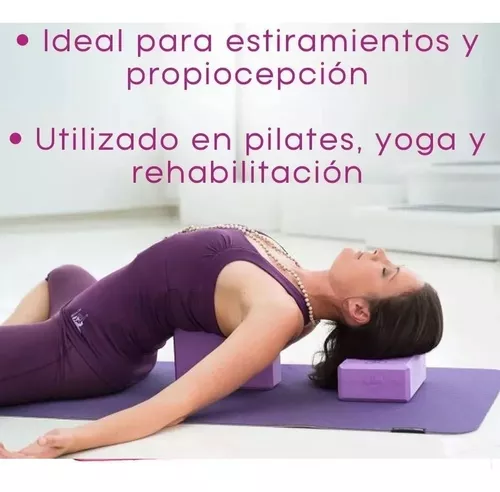 Ladrillo Yoga Pilates Bloque Goma Eva Liviano